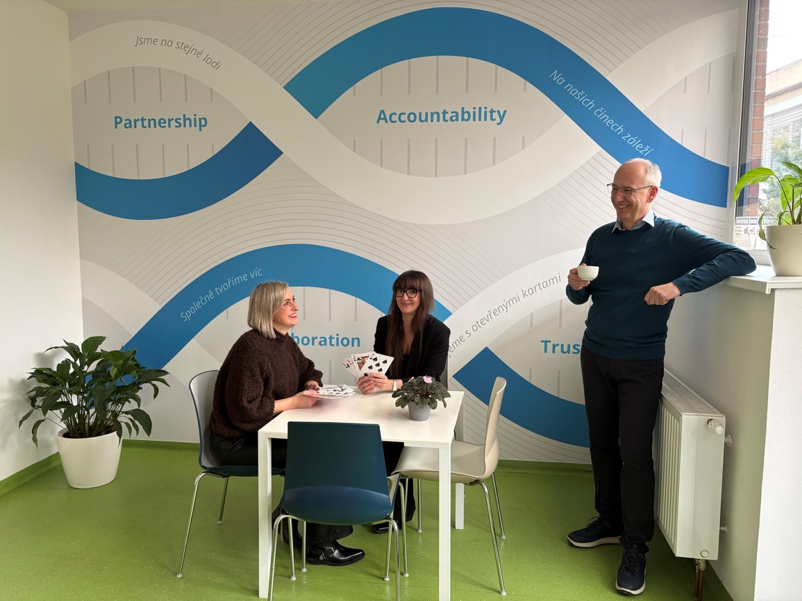 Firemní hodnoty PACT v Market Vision